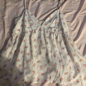 2/25$🍓⭐️ Ardene Floral Spaghetti Strap Top